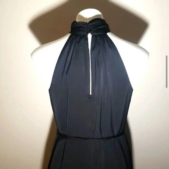 Banana Republic Twist-Neck Satin Dress - Picture 6 of 13